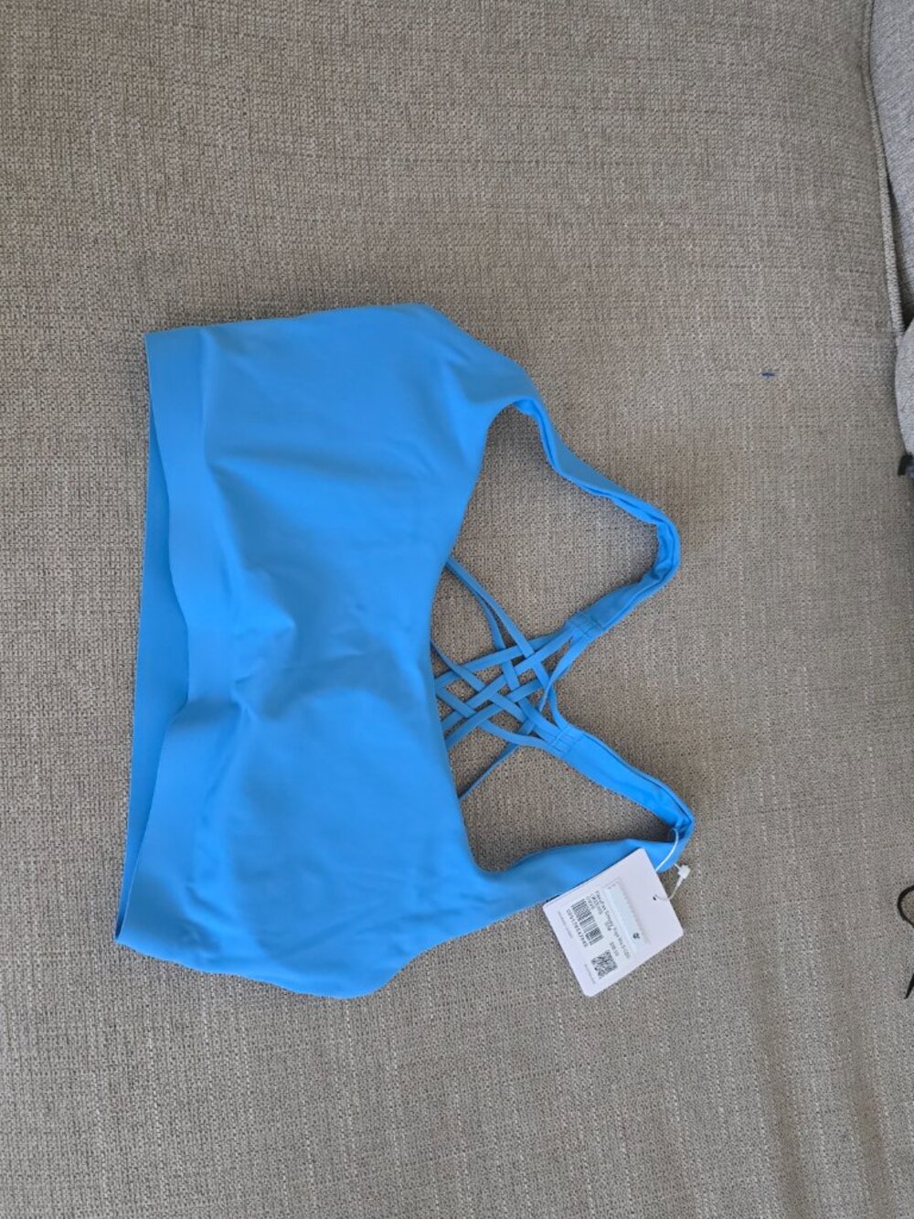 Lululemon FlexyFlex Strappy Yoga Bra Light Support, D-DDD Cups S/M NWT - Picture 3 of 3